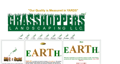 Desktop Screenshot of grasshopperslandscapingllc.com